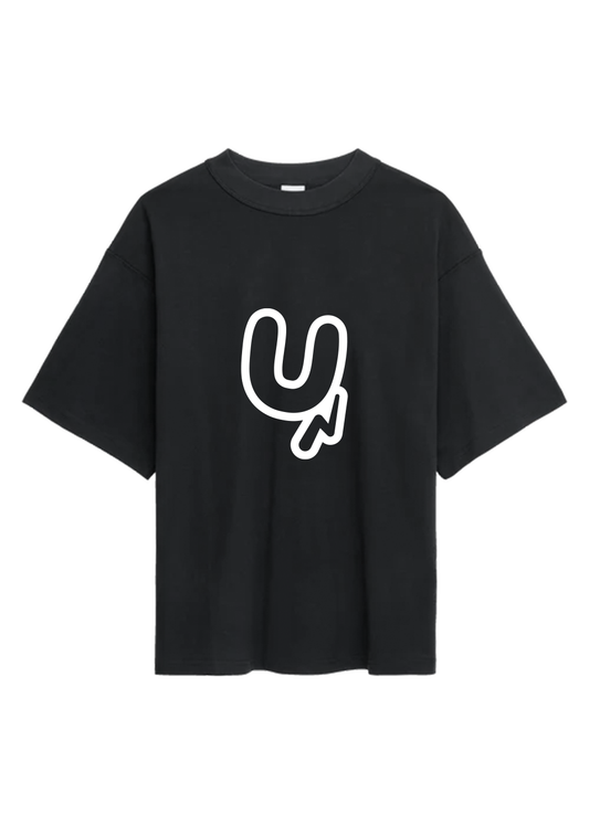 OG UP TEE - WASHED BLACK