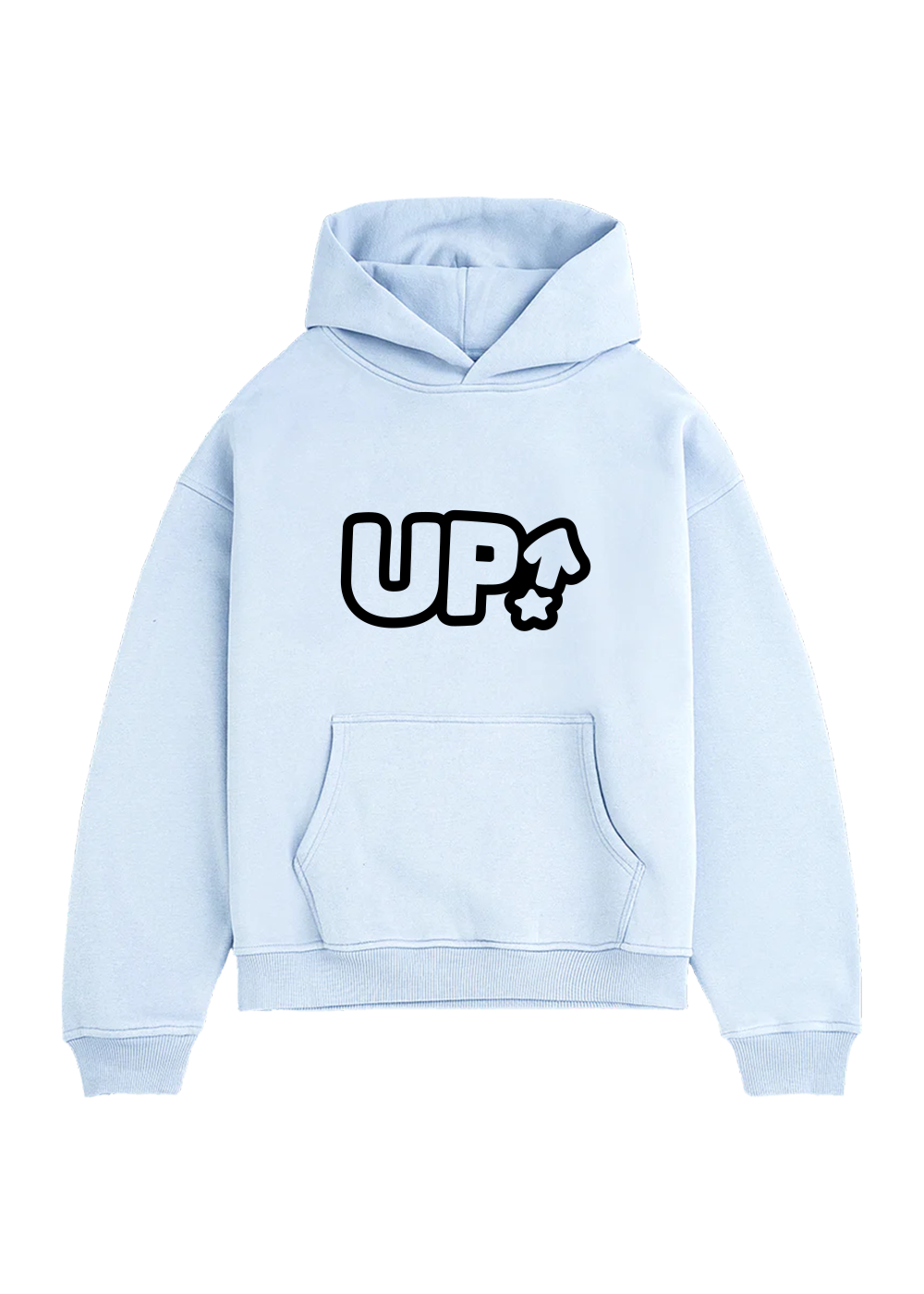 UP HOODIE - BABYBLUE